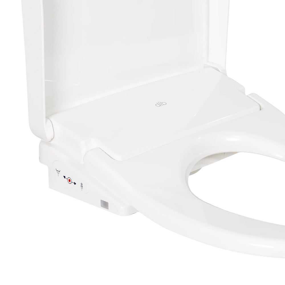 TURNER HASTINGS NARVA BACK-TO-WALL TOILET WITH DIB ULTRA SLIM REMOTE CONTROL BIDET ELONGATED GLOSS WHITE