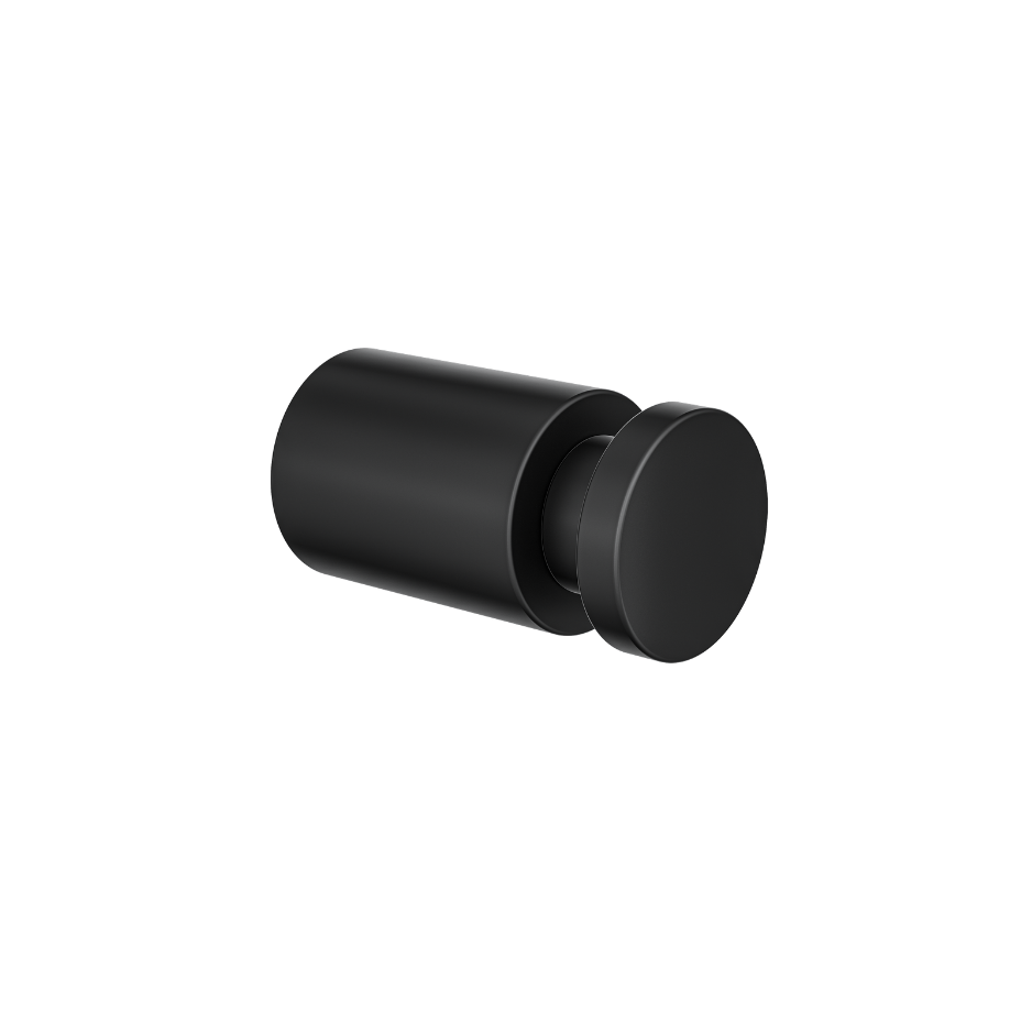 Linsol Dotti Single Robe Hook Matte Black - Alternate View