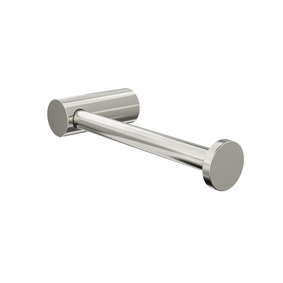Linsol Dotti Toilet Roll Holder 147mm Brushed Nickel