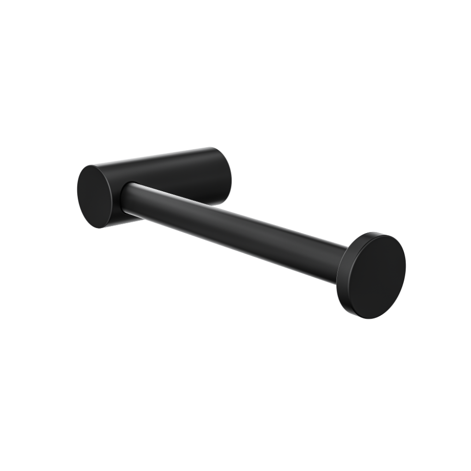 Linsol Dotti Toilet Roll Holder 147mm Matte Black