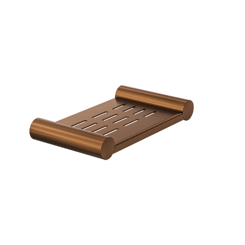Linsol Dotti Metal Soap Dish 185mm Aged Bronze - Alternate View