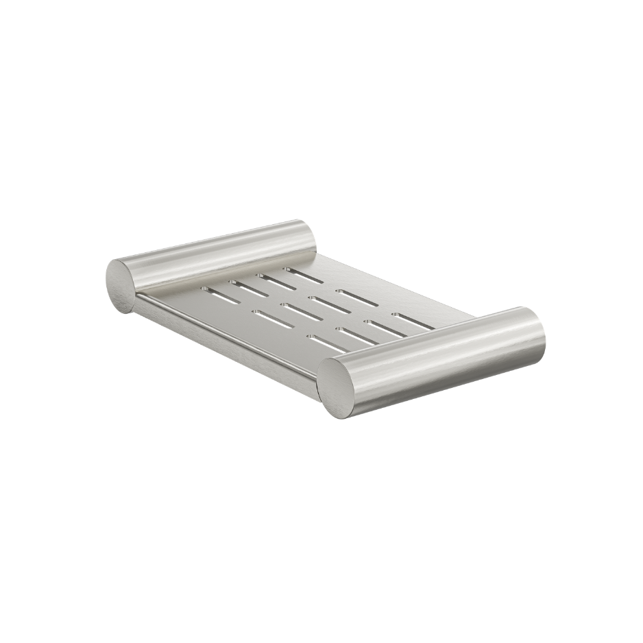 Linsol Dotti Metal Soap Dish 185mm Brushed Nickel
