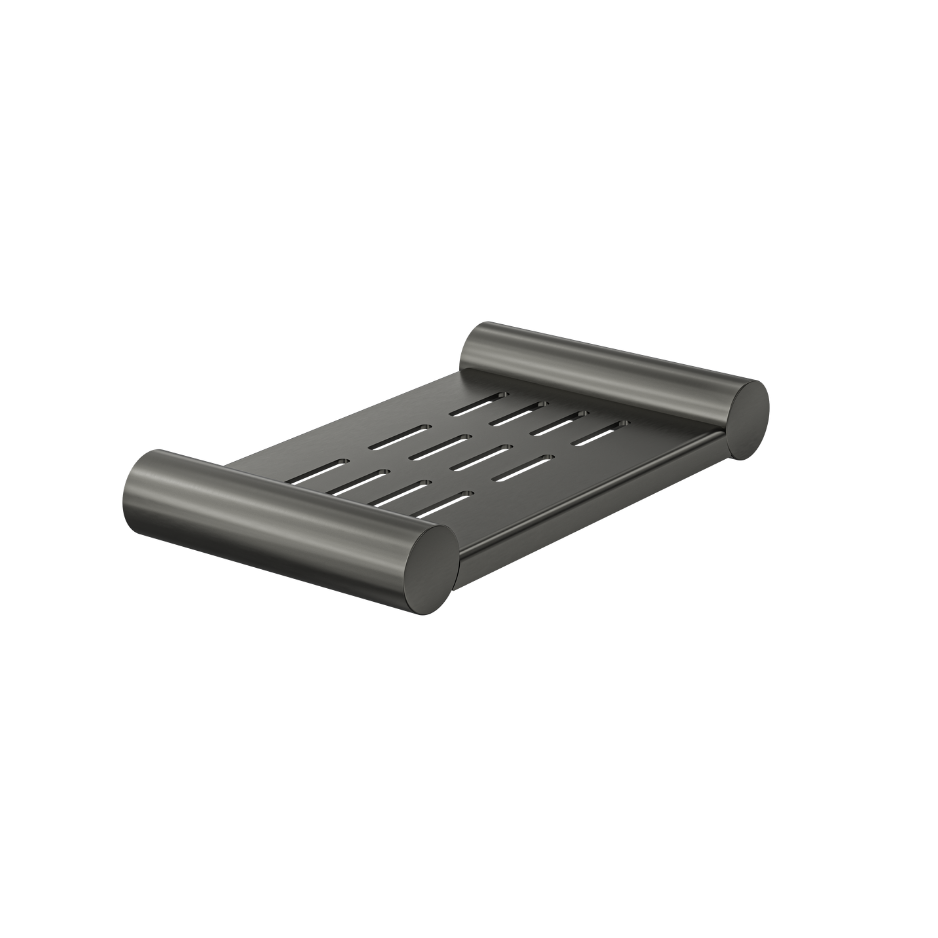 Linsol Dotti Metal Soap Dish 185mm Gun Metal - Alternate View
