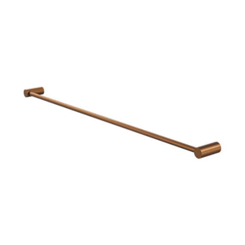 Linsol Dotti Single Towel Rail 800mm Aged Bronze