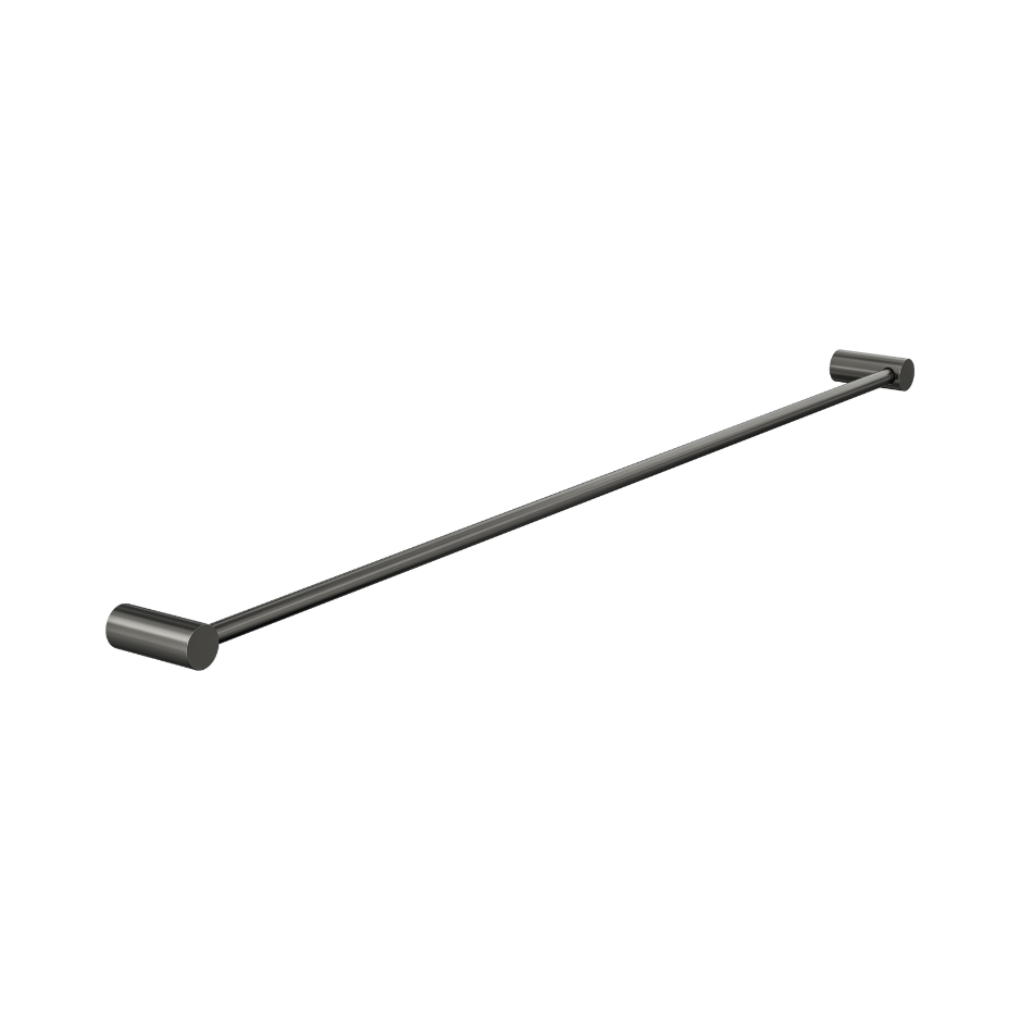 Linsol Dotti Single Towel Rail 800mm Gunmetal alt view