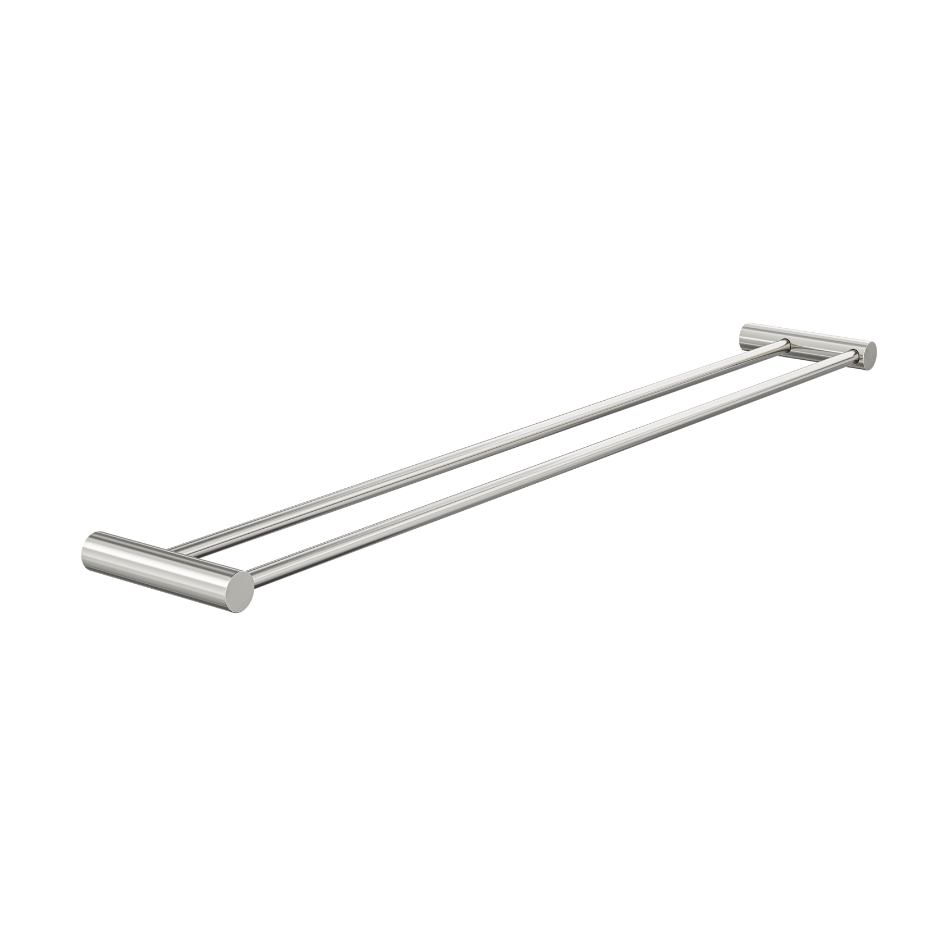 Linsol Dotti Double Towel Rail 800mm Brushed Nickel alt view