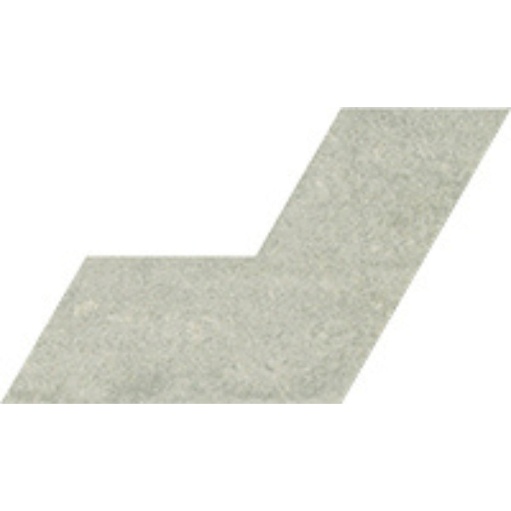 EVERSTONE DURASTONE ASH GREY MATTE 173X150MM BOOMERANG TILE (PER BOX)