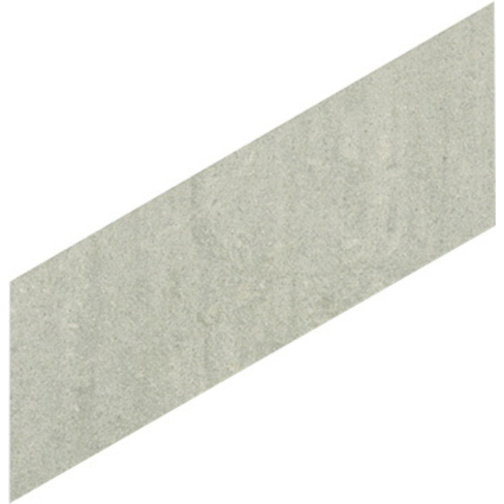 EVERSTONE DURASTONE ASH GREY MATTE 346X120MM CHEVRON TILE (PER BOX)