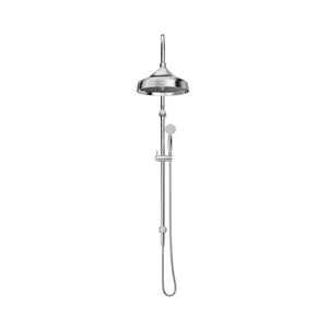 BELLA VISTA MICA HERITAGE DUAL SHOWER RAIL 1230MM CHROME