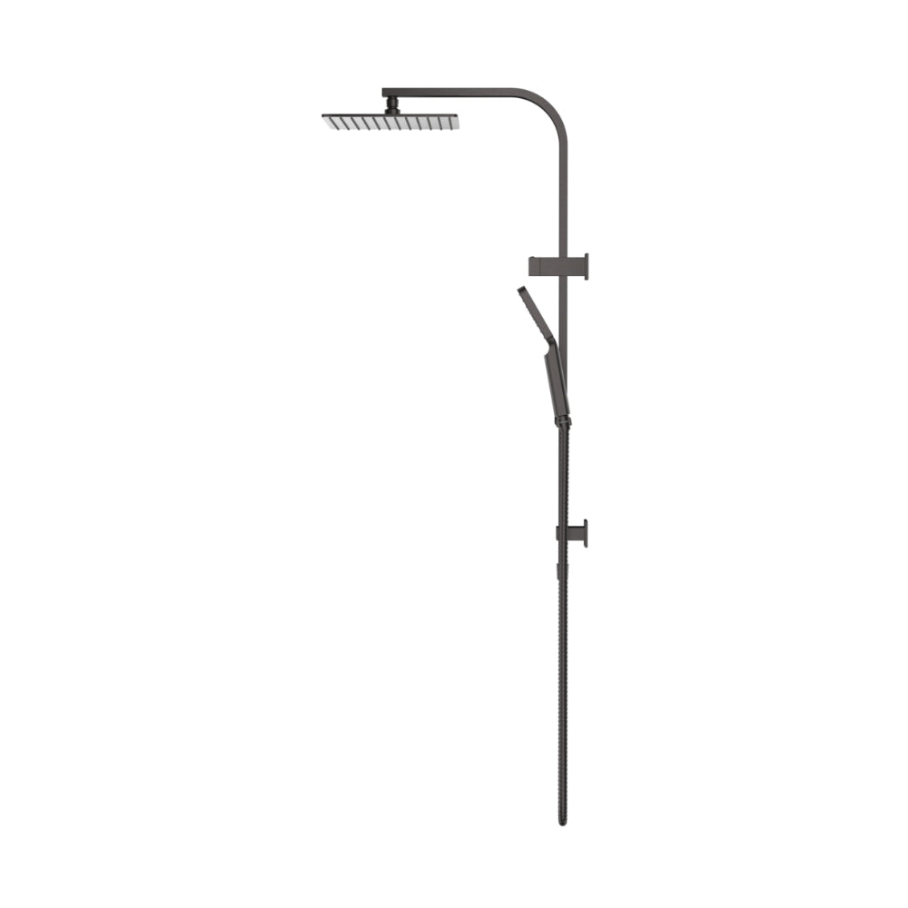 BELLA VISTA CRESTA DUAL SHOWER RAIL 905MM GUN METAL