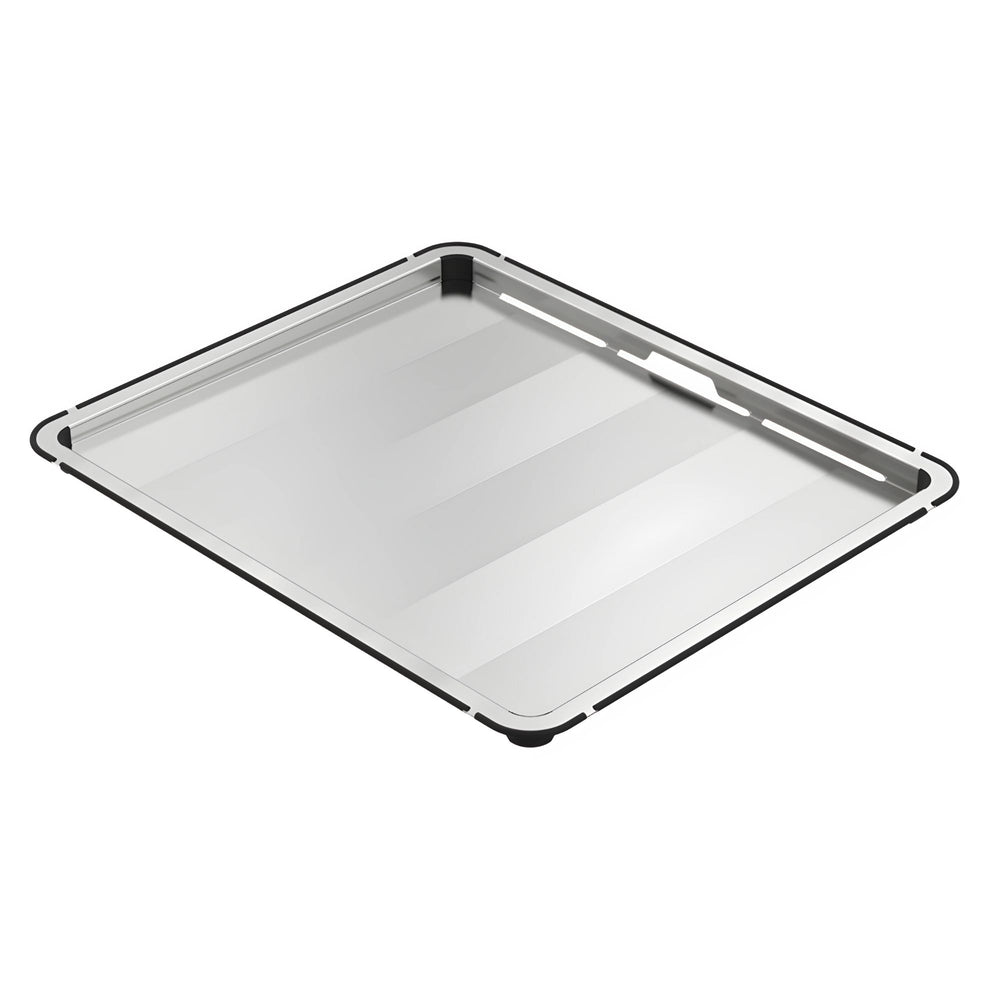 SCHOCK PIAZZA SINGLE BOWL KITCHEN SINK STAINLESS STEEL 390MM