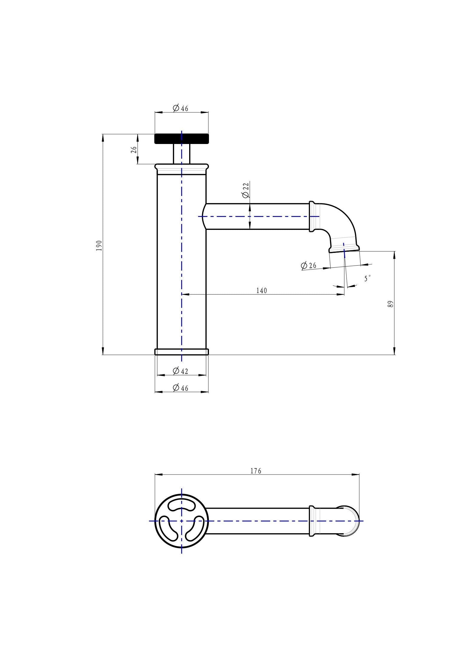 LINSOL DYNAMIK BASIN MIXER GUN METAL