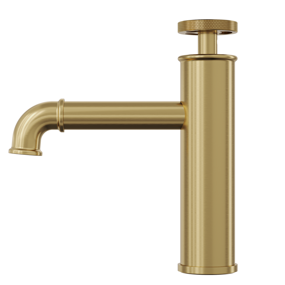 LINSOL DYNAMIK BASIN MIXER BRUSHED BRASS
