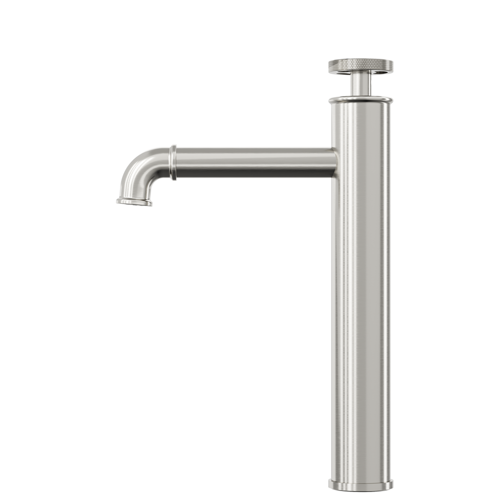 LINSOL DYNAMIK TALL BASIN MIXER BRUSHED NICKEL