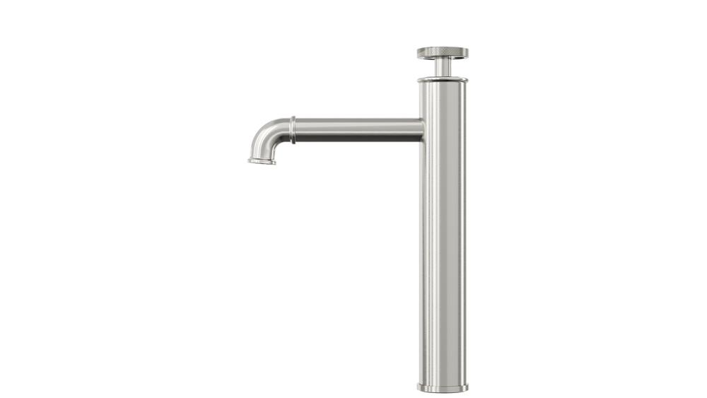 LINSOL DYNAMIK TALL BASIN MIXER BRUSHED NICKEL