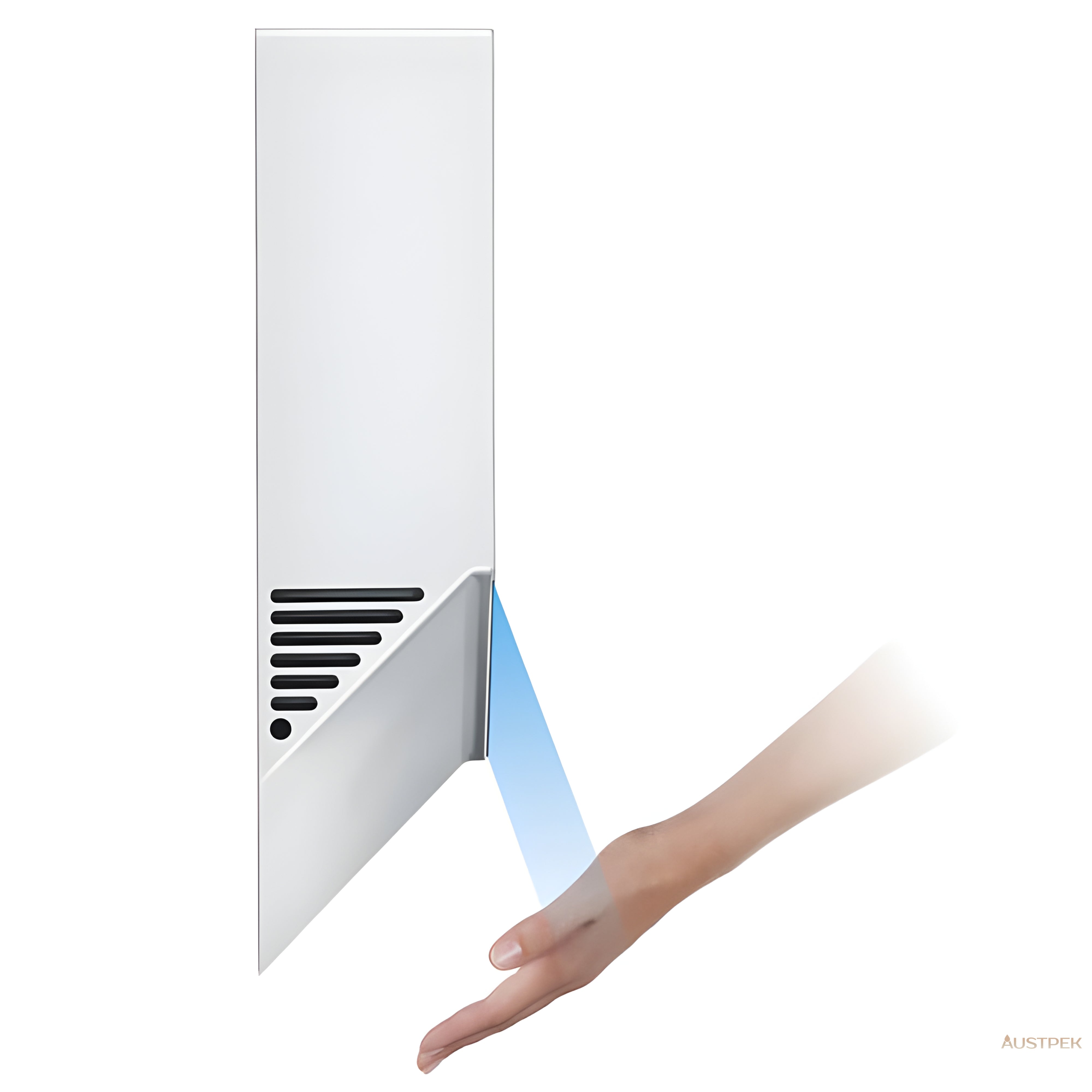 DYSON AIRBLADE V SENSOR HAND DRYER WHITE 394MM X 234MM