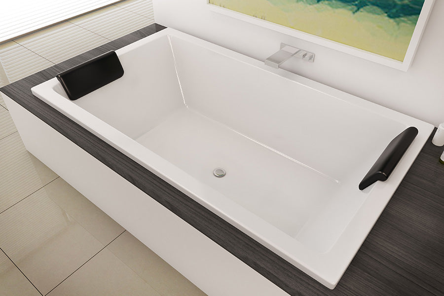 DECINA LAGO ISLAND BATH GLOSS WHITE 1795MM