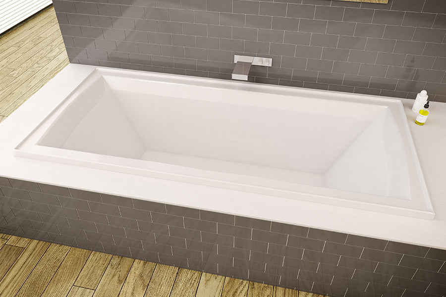 DECINA SAN DIEGO INSET BATH GLOSS WHITE 1790MM