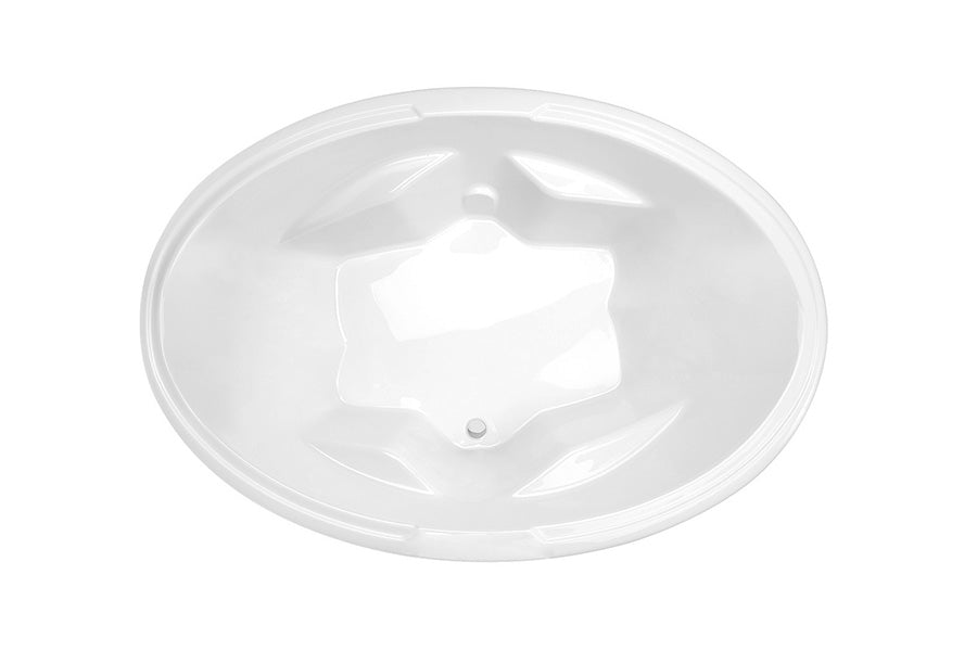 DECINA DUO ISLAND BATH GLOSS WHITE 1850MM