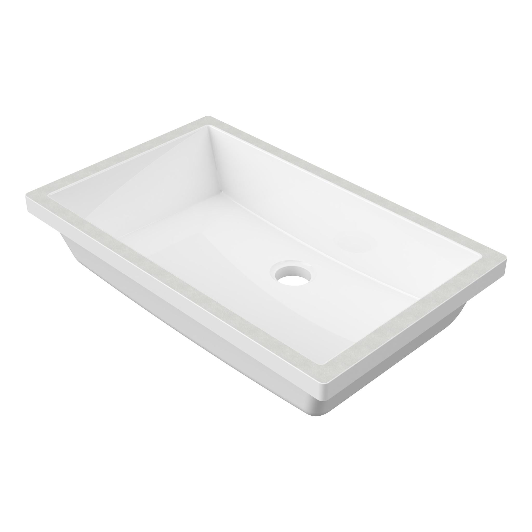 DUROCLASS ARTO UNDERMOUNT BASIN GLOSS WHITE 540MM