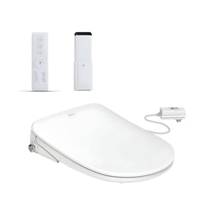INSPIRE ZENITTI BACK-TO-WALL TOILET SUITE AND SPA SMART BIDET SEAT WITH REMOTE CONTROL D-SHAPE GLOSS WHITE
