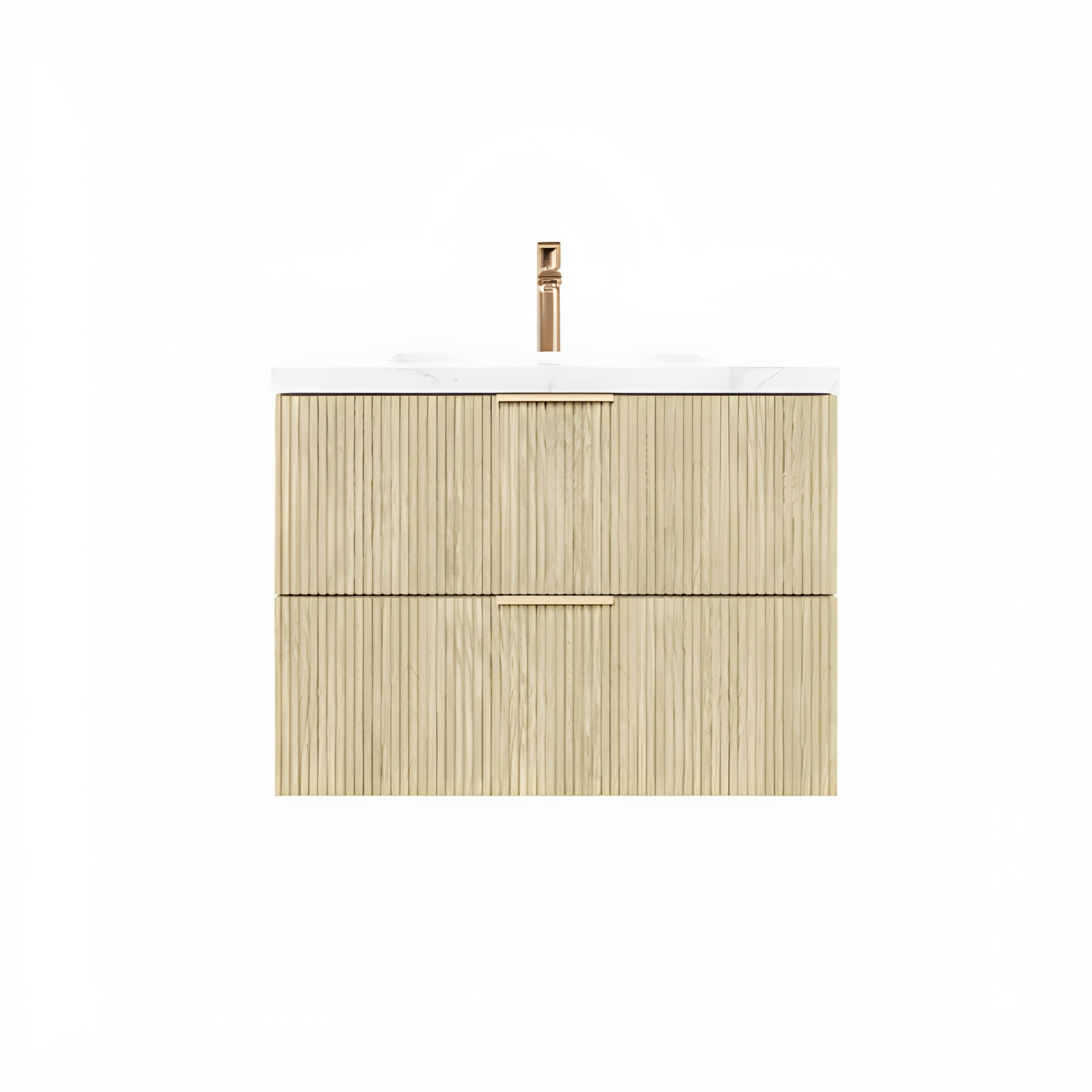 CETO EDEN CLASSIC OAK 750MM SINGLE BOWL WALL HUNG VANITY