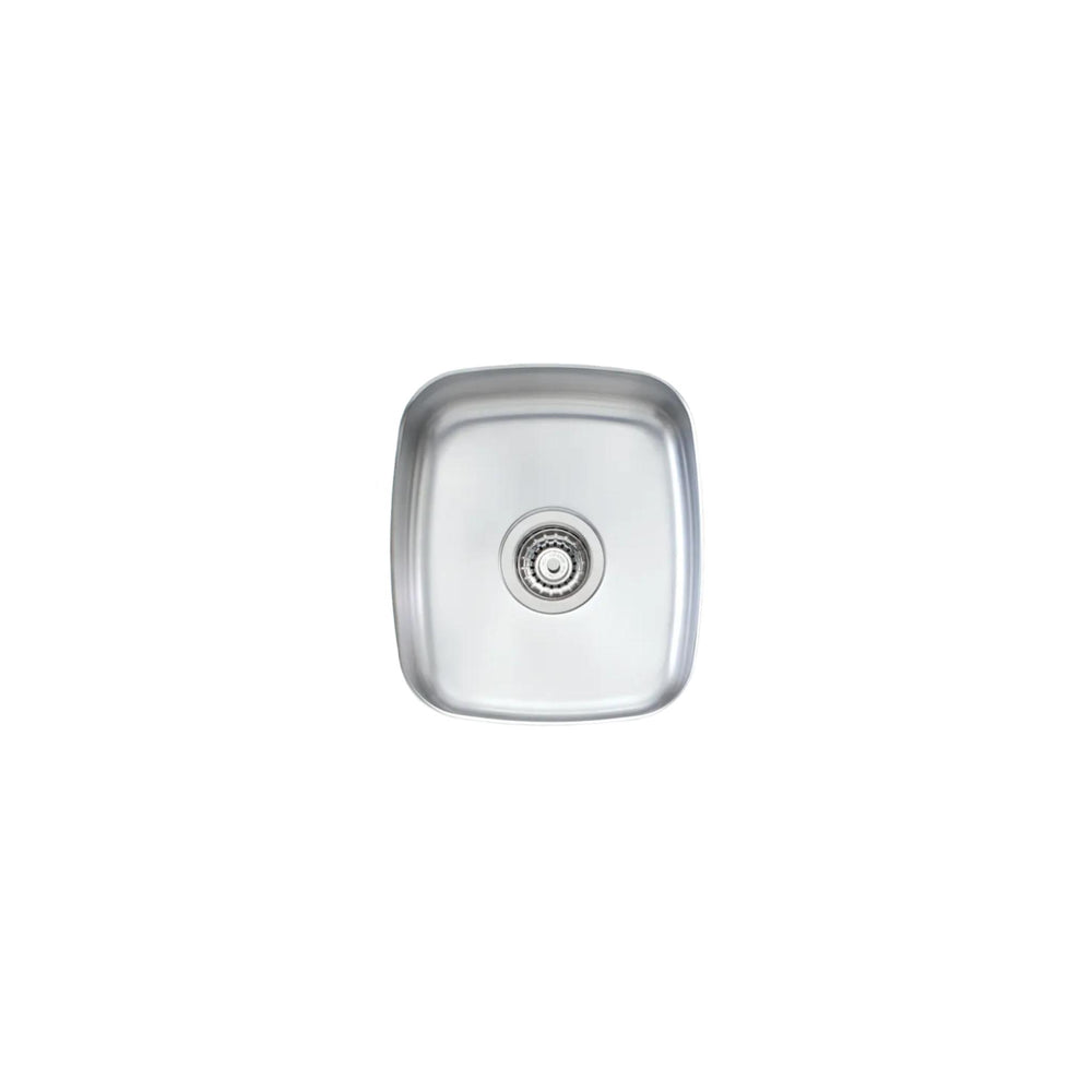 OLIVERI ENDEAVOUR SINGLE BOWL ALFRESCO, KITCHEN AND LAUNDRY SINK STAINLESS STEEL 350MM