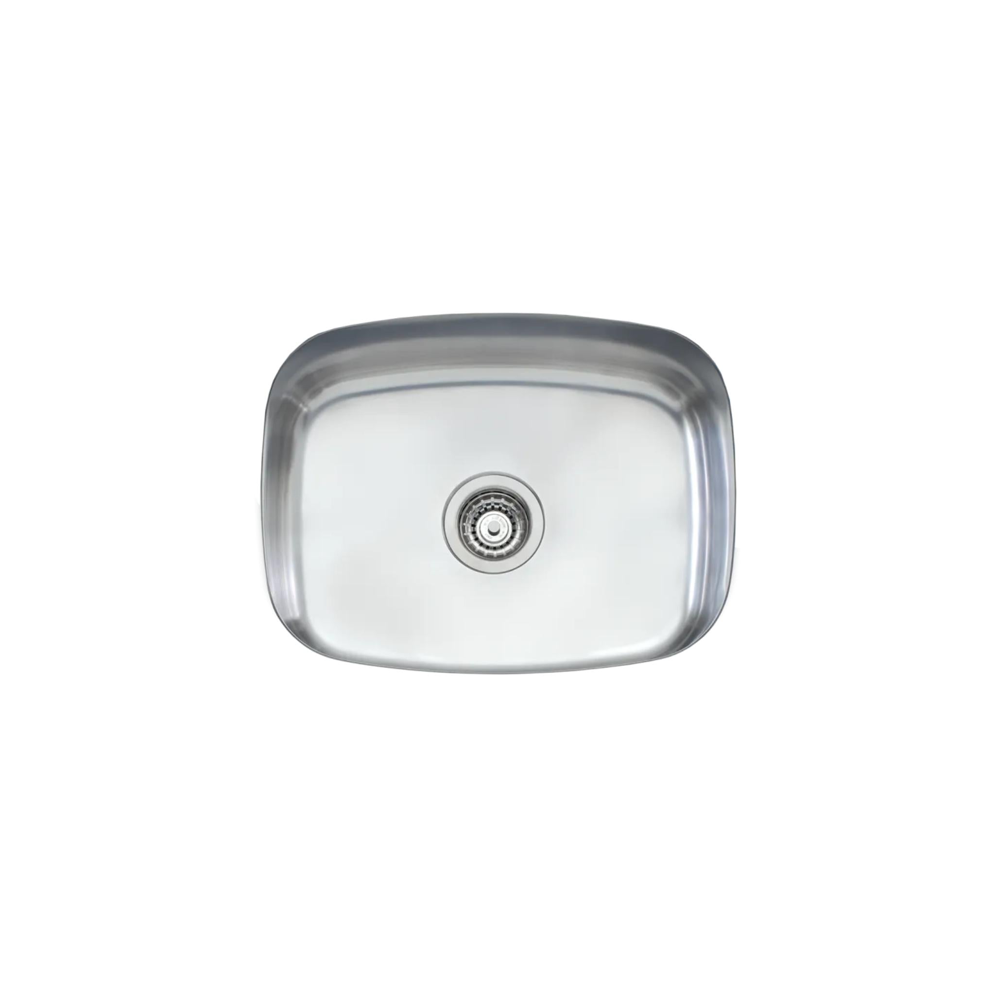 OLIVERI ENDEAVOUR SINGLE BOWL ALFRESCO, KITCHEN AND LAUNDRY SINK STAINLESS STEEL 546MM