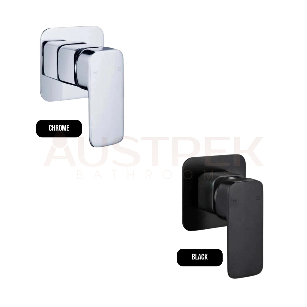 HELLYCAR ELEGANT LEAD FREE WALL BATH / SHOWER MIXER BLACK
