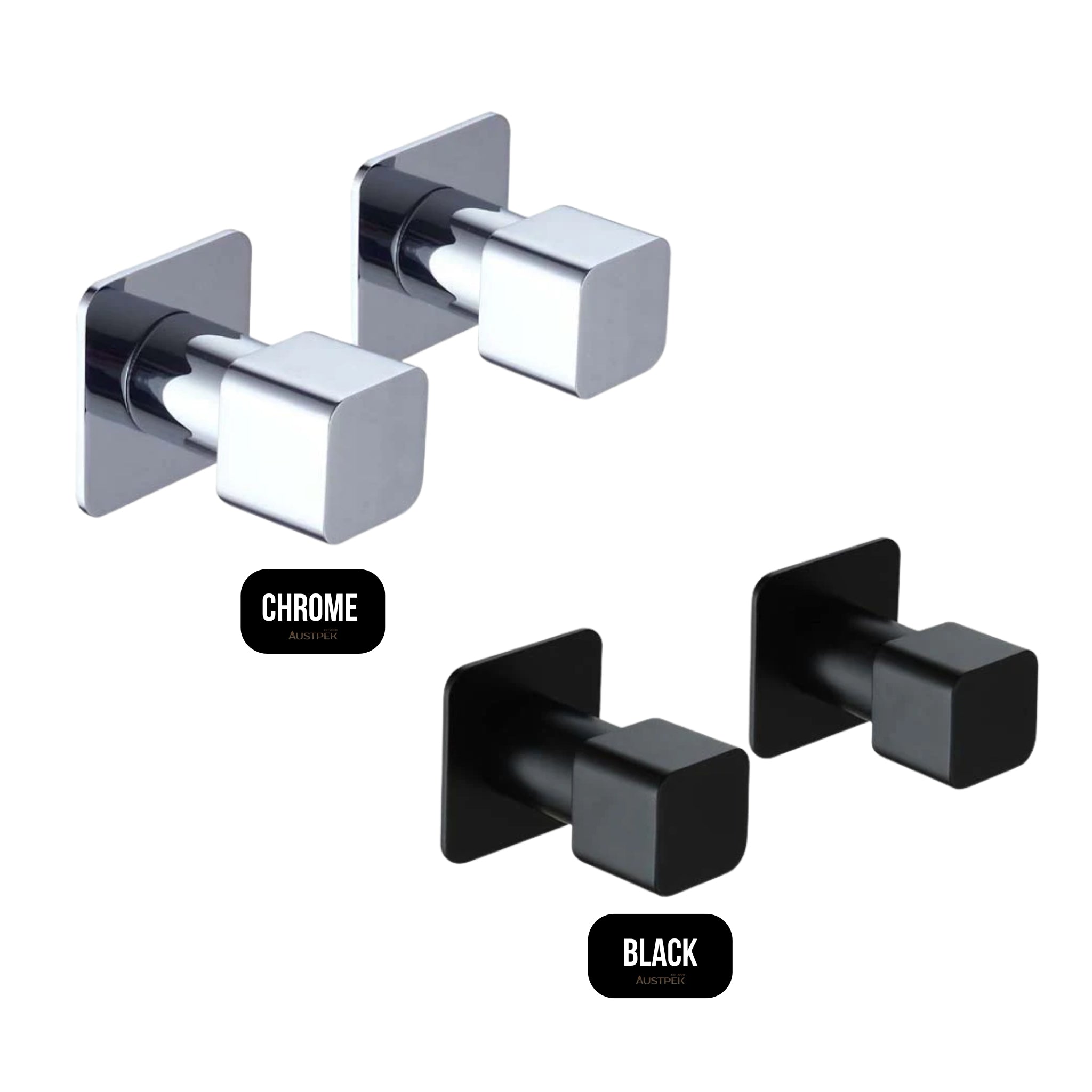 HELLYCAR ELEGANT WALL TOP ASSEMBLIES CHROME