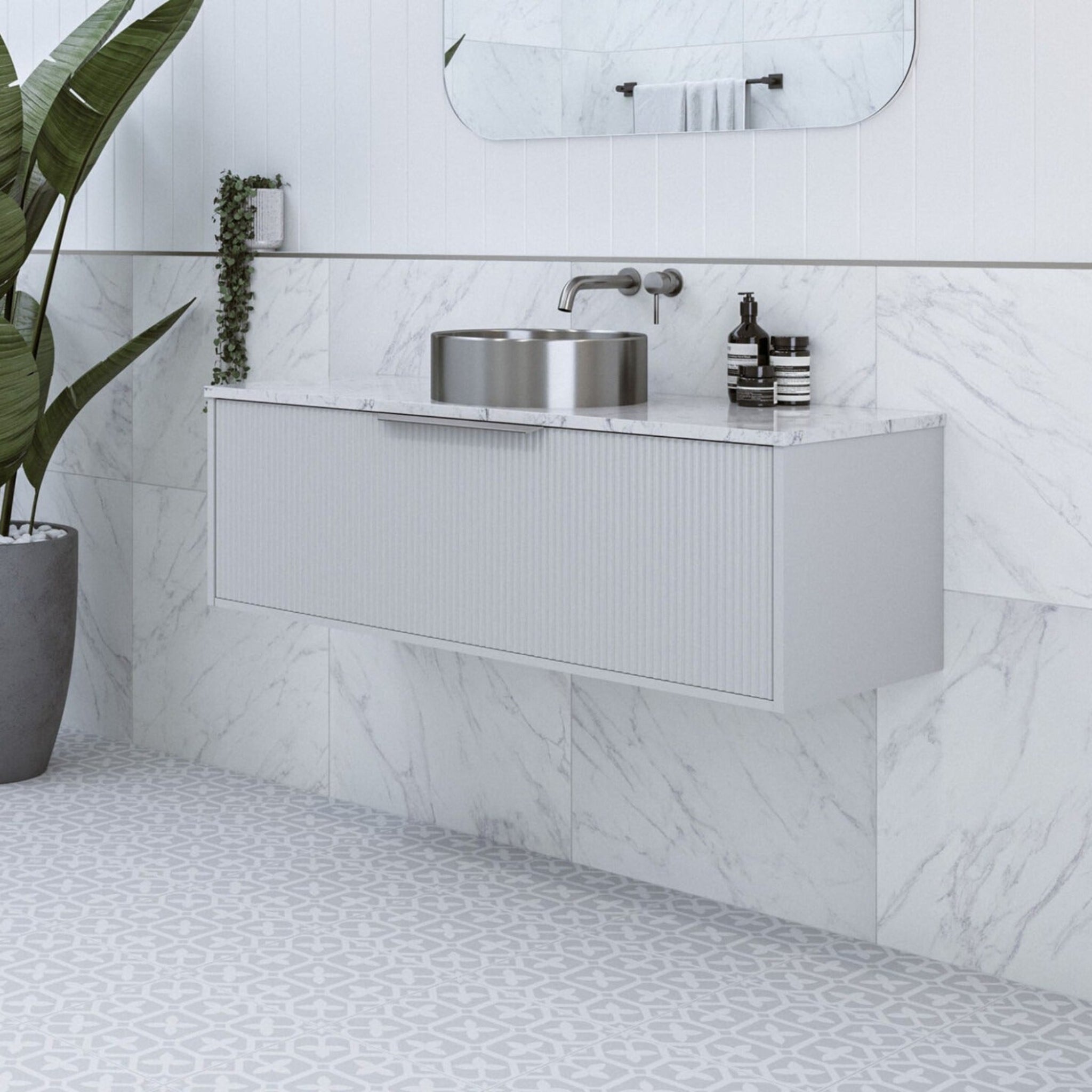 TIMBERLINE ELWOOD CUSTOM WALL HUNG VANITY (ALL SIZING)