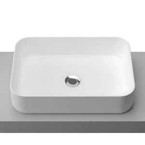 TIMBERLINE ENCHANT ABOVE COUNTER BASIN GLOSS WHITE 500MM