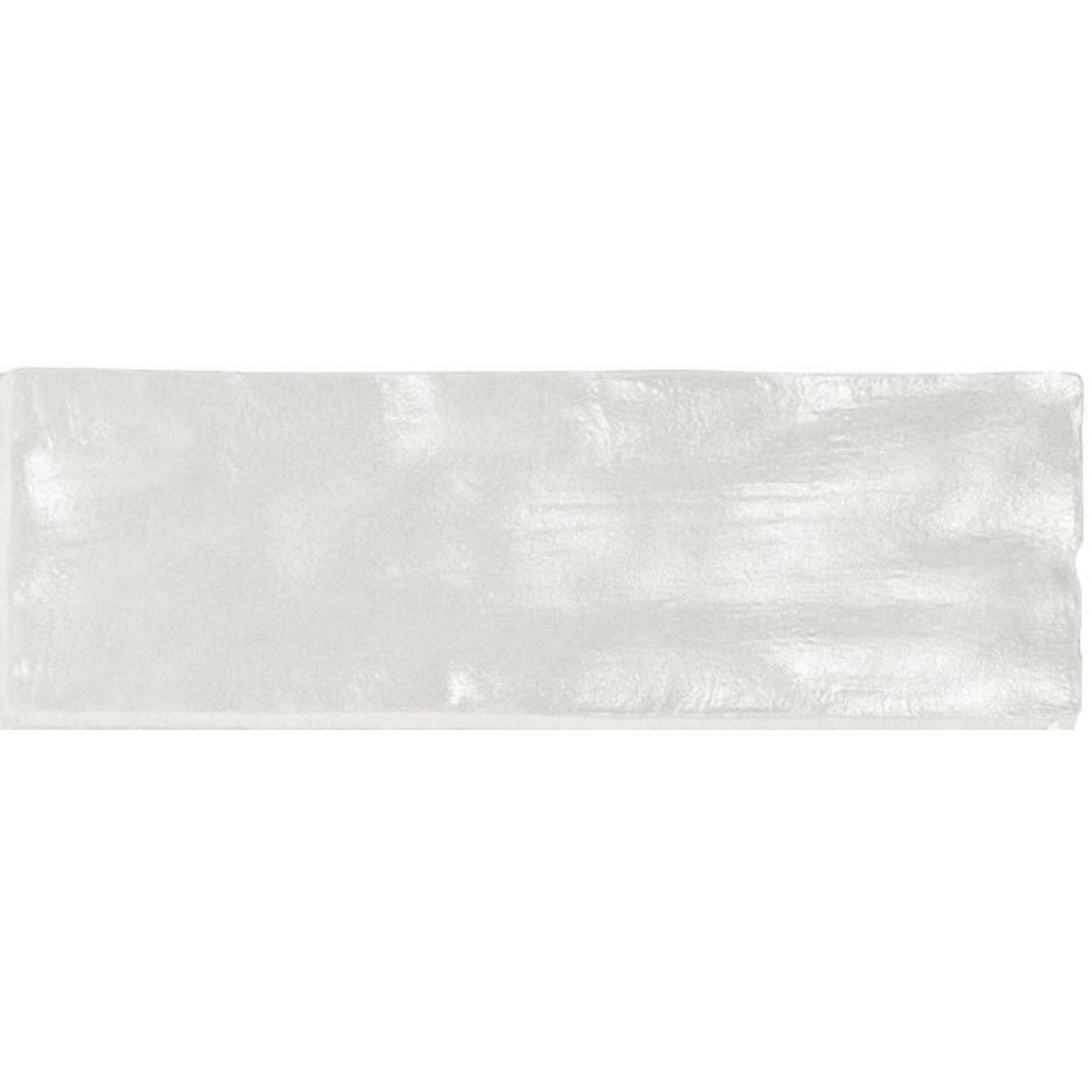 EVERSTONE IRIS PLATINUM PEARLESCENCE 200X65MM RECTANGLE TILE (PER BOX)