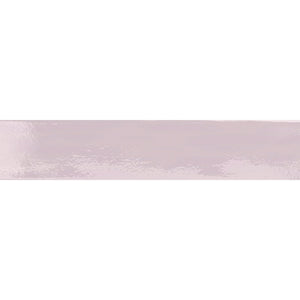 EVERSTONE MIDO MAUVE GLOSSY 50X250MM RECTANGLE TILE (PER BOX)