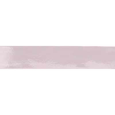 EVERSTONE MIDO MAUVE GLOSSY 50X250MM RECTANGLE TILE (PER BOX)