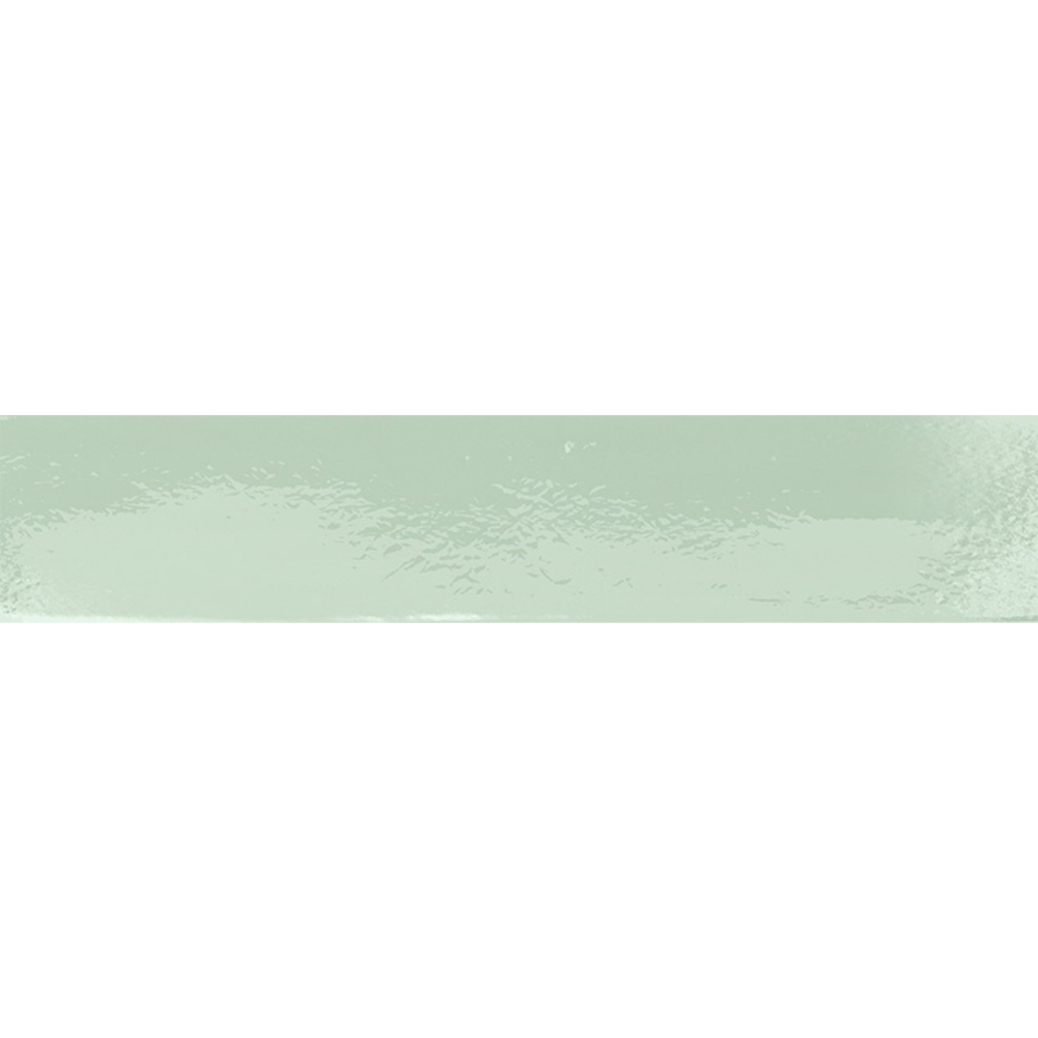 EVERSTONE MIDO MINT GLOSSY 50X250MM RECTANGLE TILE (PER BOX)