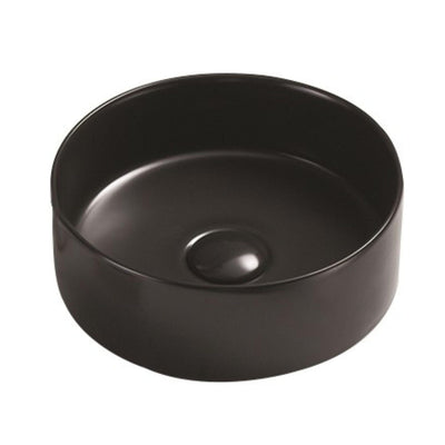 POSEIDON LUNA ABOVE COUNTER BASIN MATTE BLACK 301MM