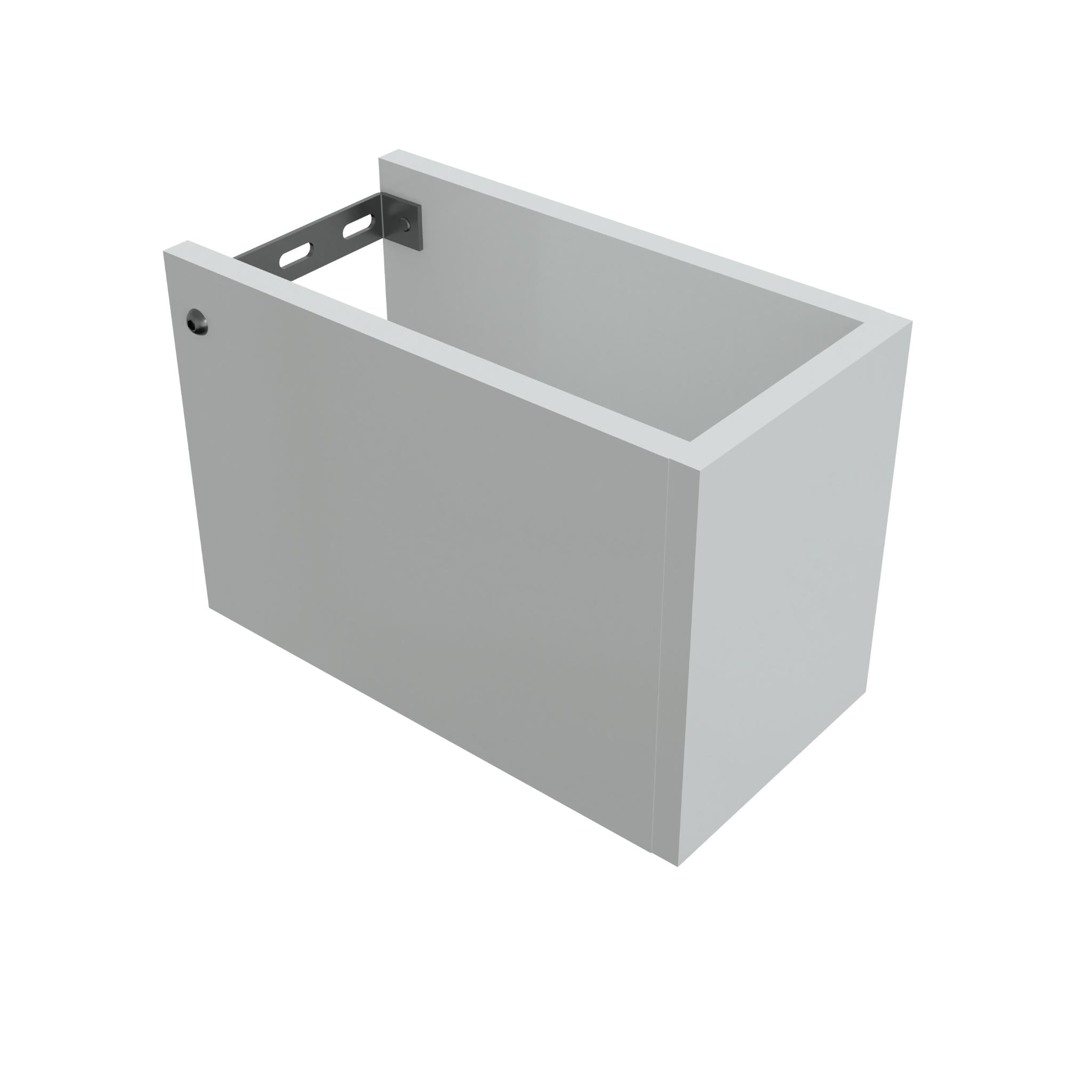 DUROCLASS ESSENTIAL BASIN SHROUD 215MM GLOSS WHITE