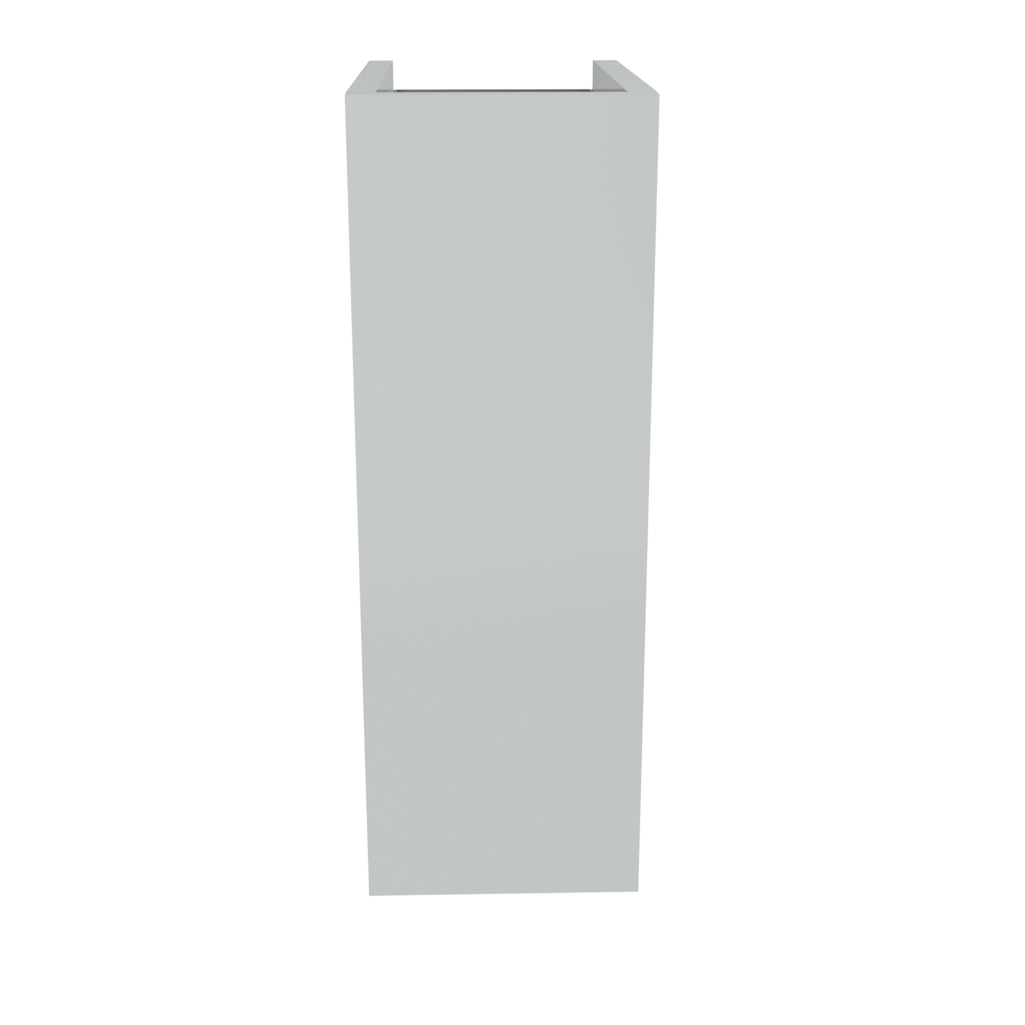 DUROCLASS ESSENTIAL BASIN SHROUD 480MM GLOSS WHITE