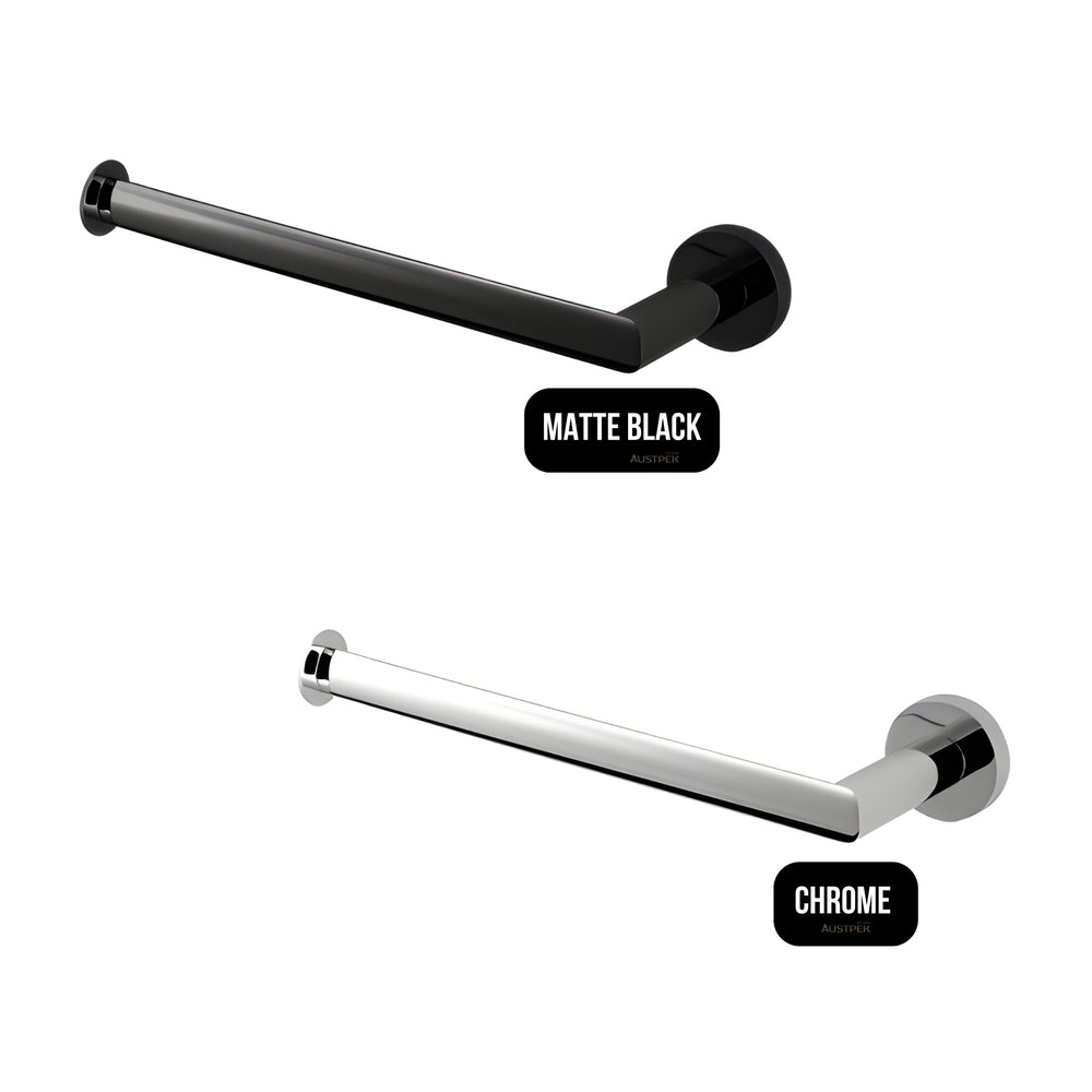 MODERN NATIONAL EVA TOWEL HOLDER MATTE BLACK