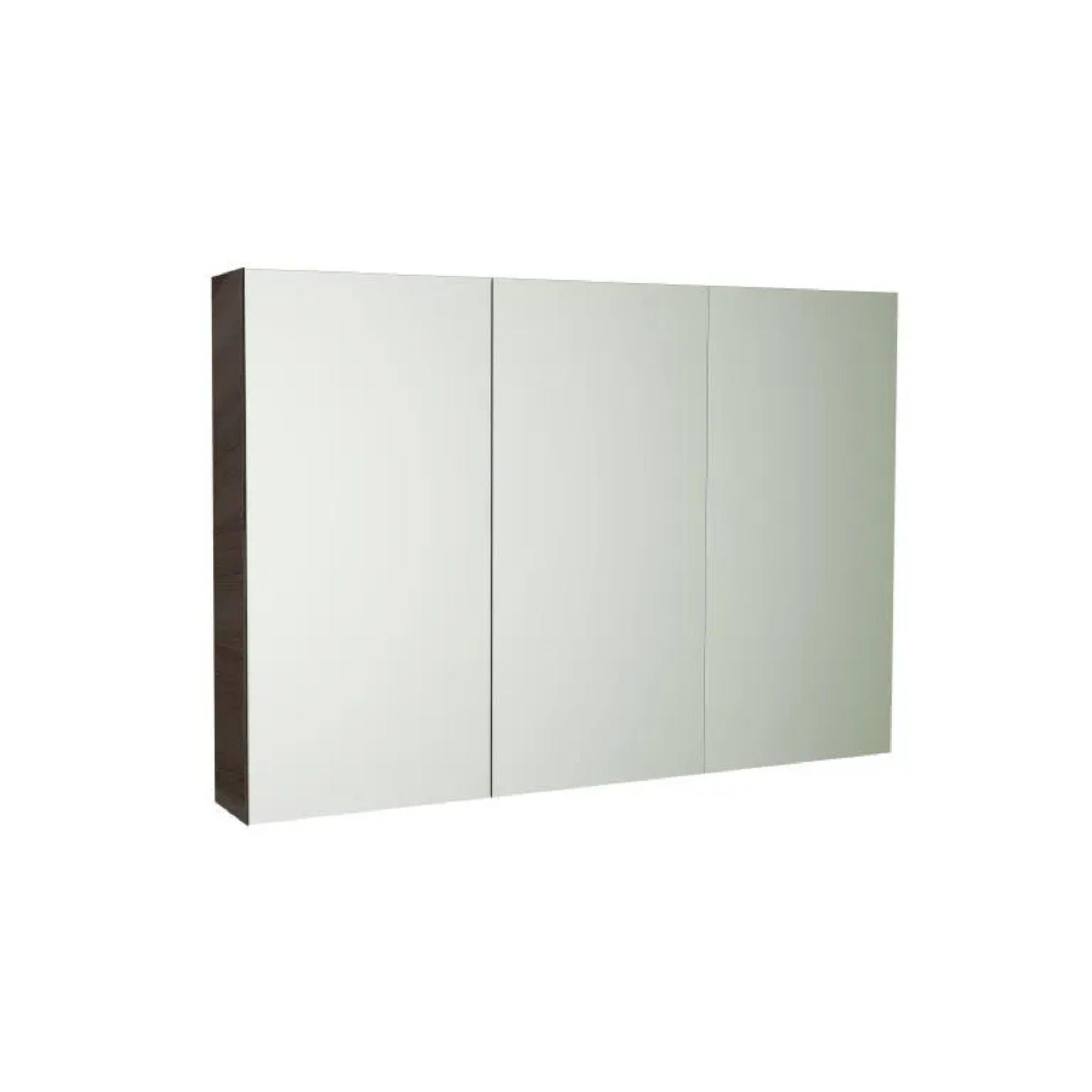 POSEIDON EVIE DARK BROWN MIRROR SHAVING CABINET 1200X750MM