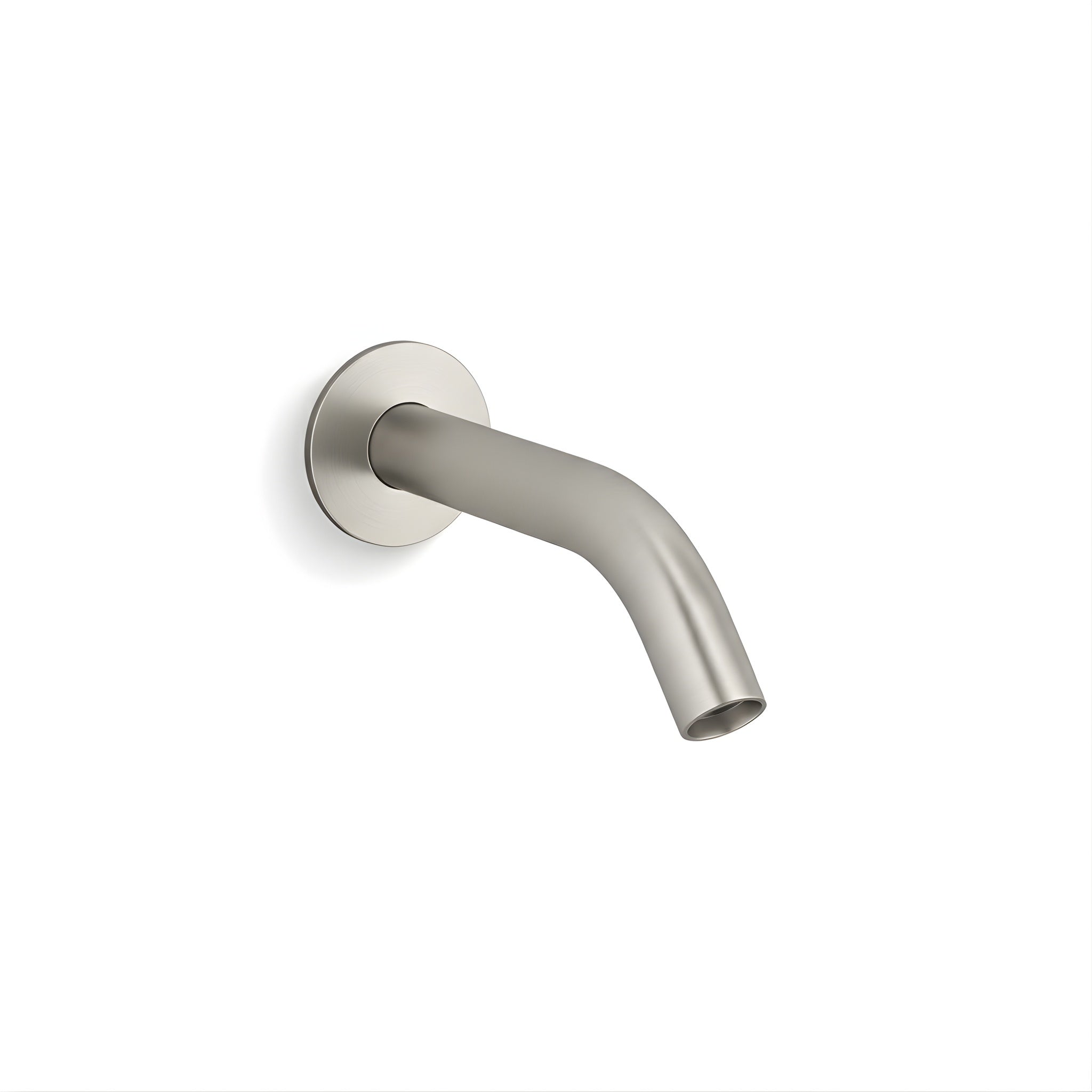 KOHLER COMPONENTS SHORT TUBE BASIN SPOUT 190MM BRUSHED NICKEL