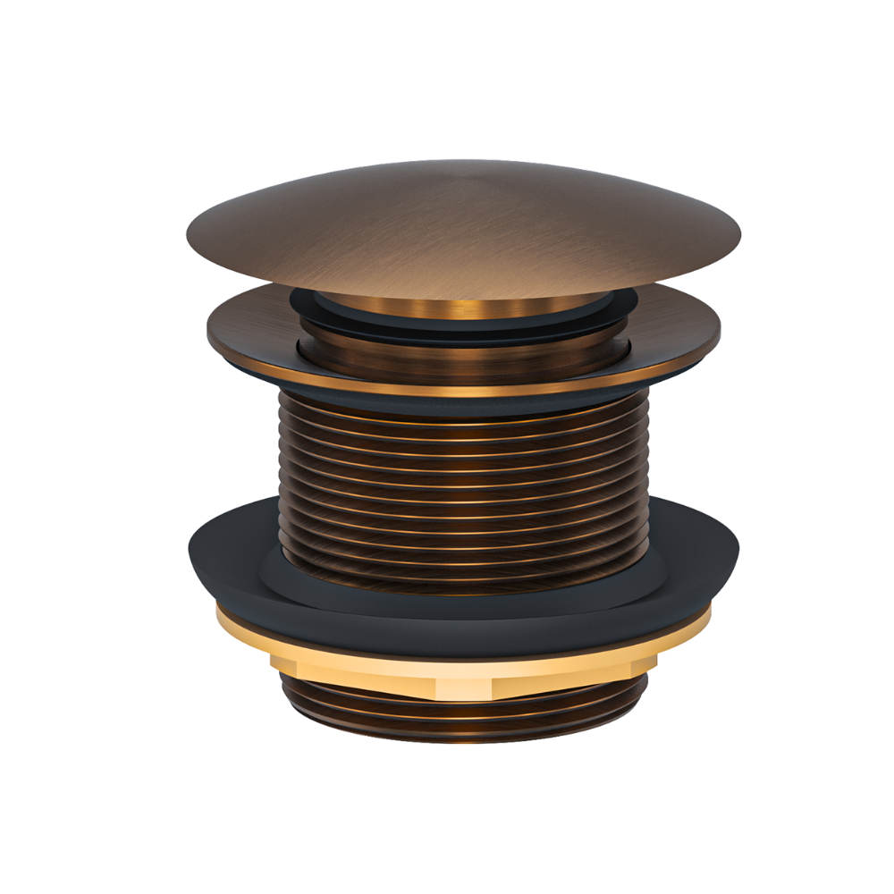 Linsol Ezyflow 40mm Pop-Up Plug & Waste Aged Bronze