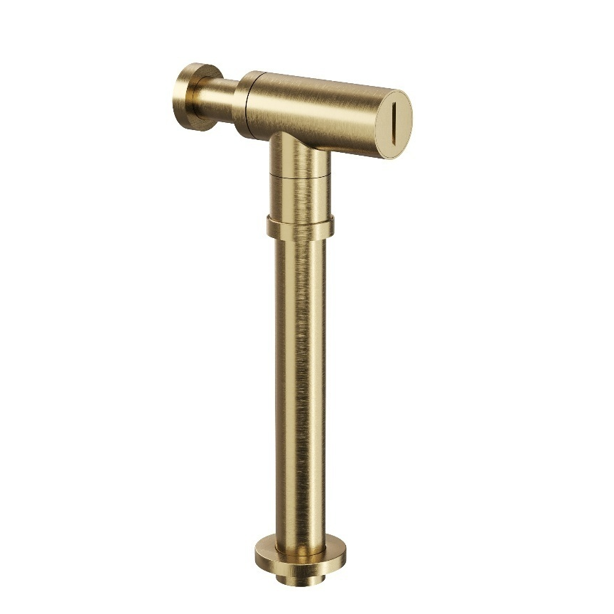 LINSOL EZYFLOW BOTTLE TRAP 360MM BRUSHED BRASS