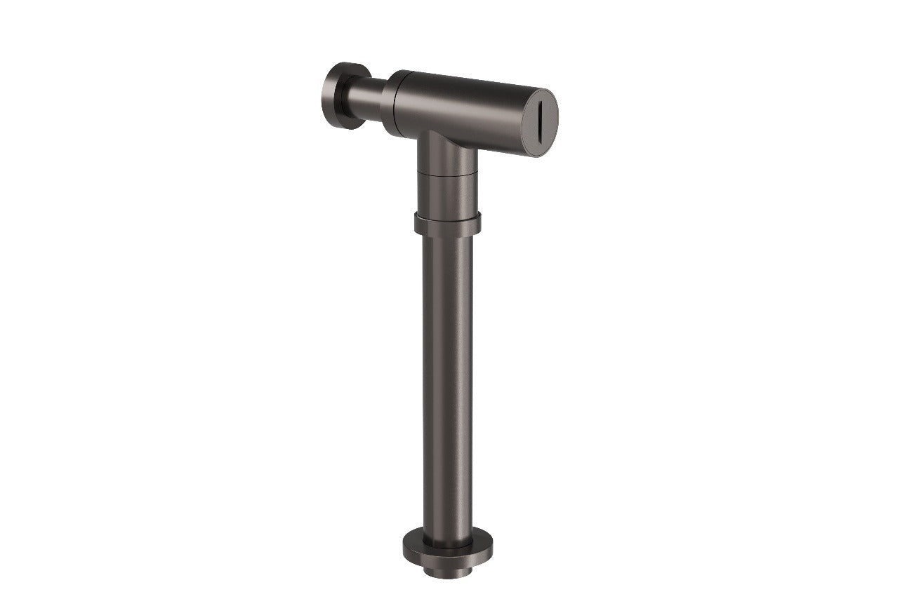 LINSOL EZYFLOW BRASS ROUND BOTTLE TRAP GUN METAL 32MM