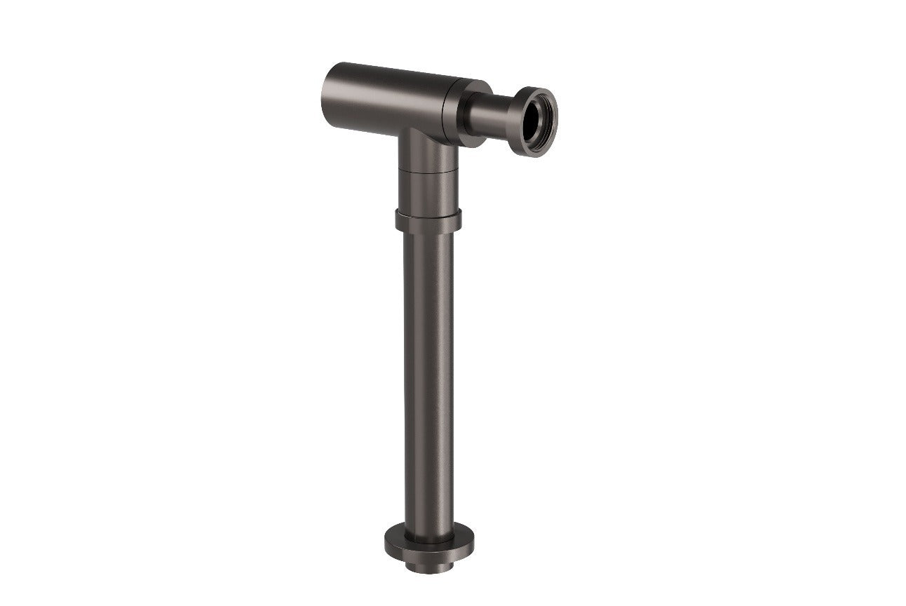 LINSOL EZYFLOW BRASS ROUND BOTTLE TRAP GUN METAL 32MM