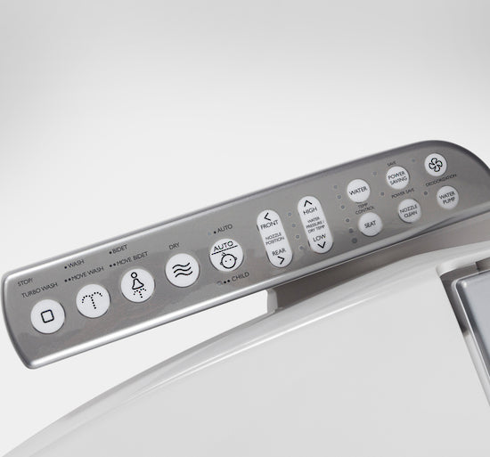 KOHLER X ENGLEFIELD ELECTRONIC BIDET SEAT WITH SIDE CONTROL GLOSS WHITE ELONGATED