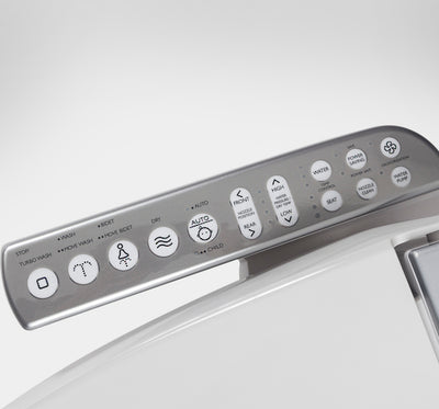 KOHLER X ENGLEFIELD ELECTRONIC BIDET SEAT W/ SIDE CONTROL AND VEDA BTW TOILET SUITE PACKAGE ELONGATED GLOSS WHITE