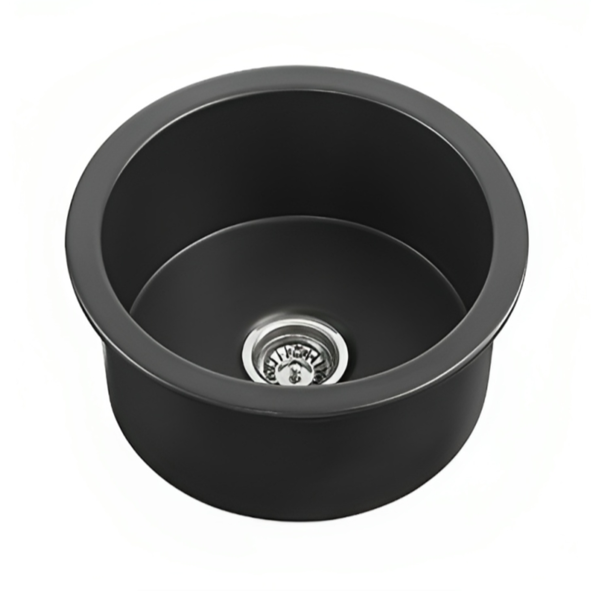 CETO CAMDEN SINGLE BOWL FIRECLAY KITCHEN SINK GLOSS WHITE 470MM