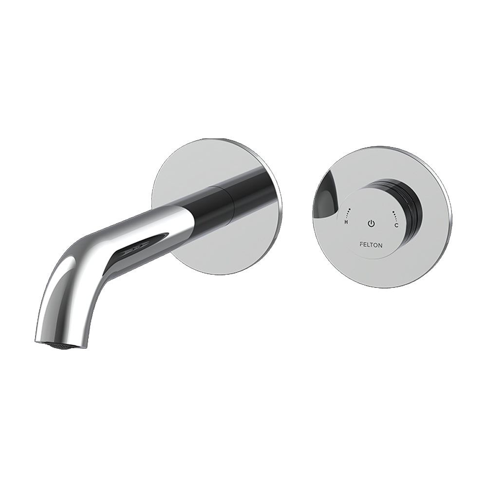 FELTON LINEA DIGITAL WALL MOUNTED BASIN / BATH MIXER CHROME